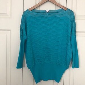 M Missoni blue top, M